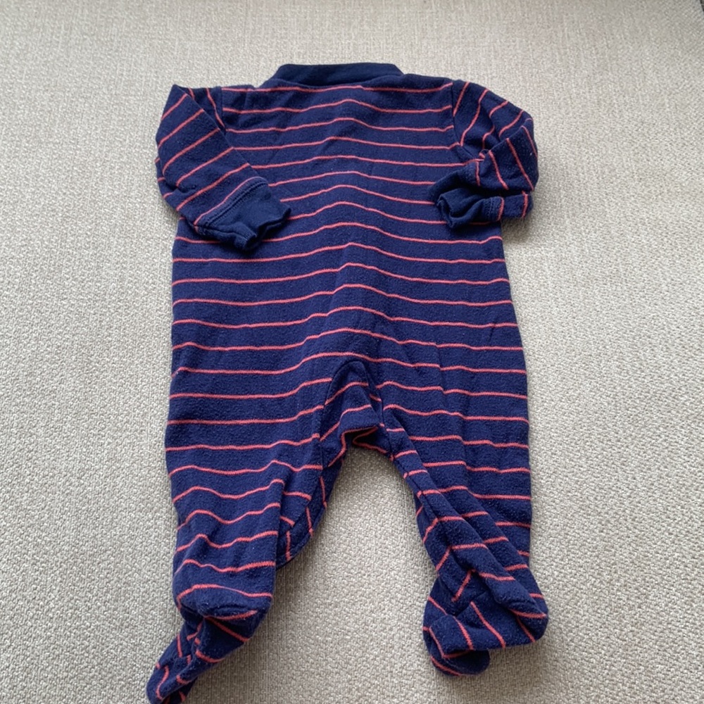 💙5 for $10💙 carters dog footie pajamas Size 3M - Picture 4 of 4